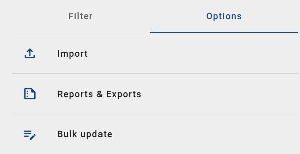 The screenshot shows the "Bulk Edit" option in the diagram view options.